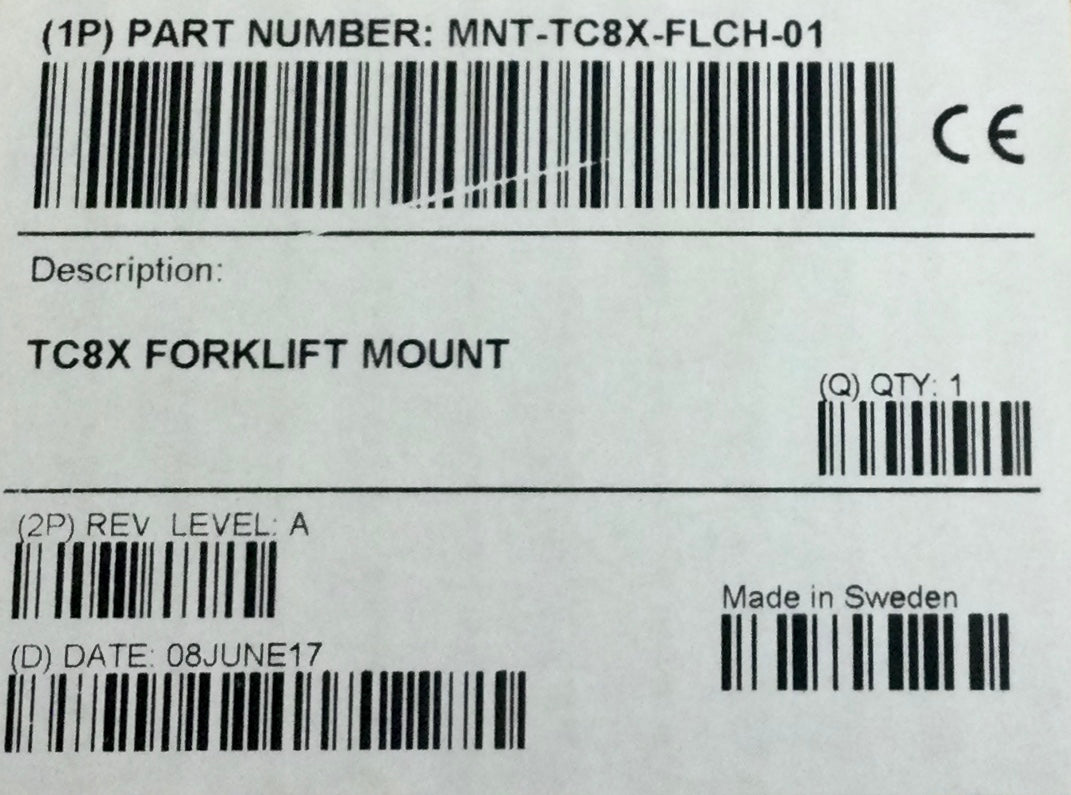 Zebra MNT-TC8X-FMKT8-01 Accessory Kit - 3Pc set.