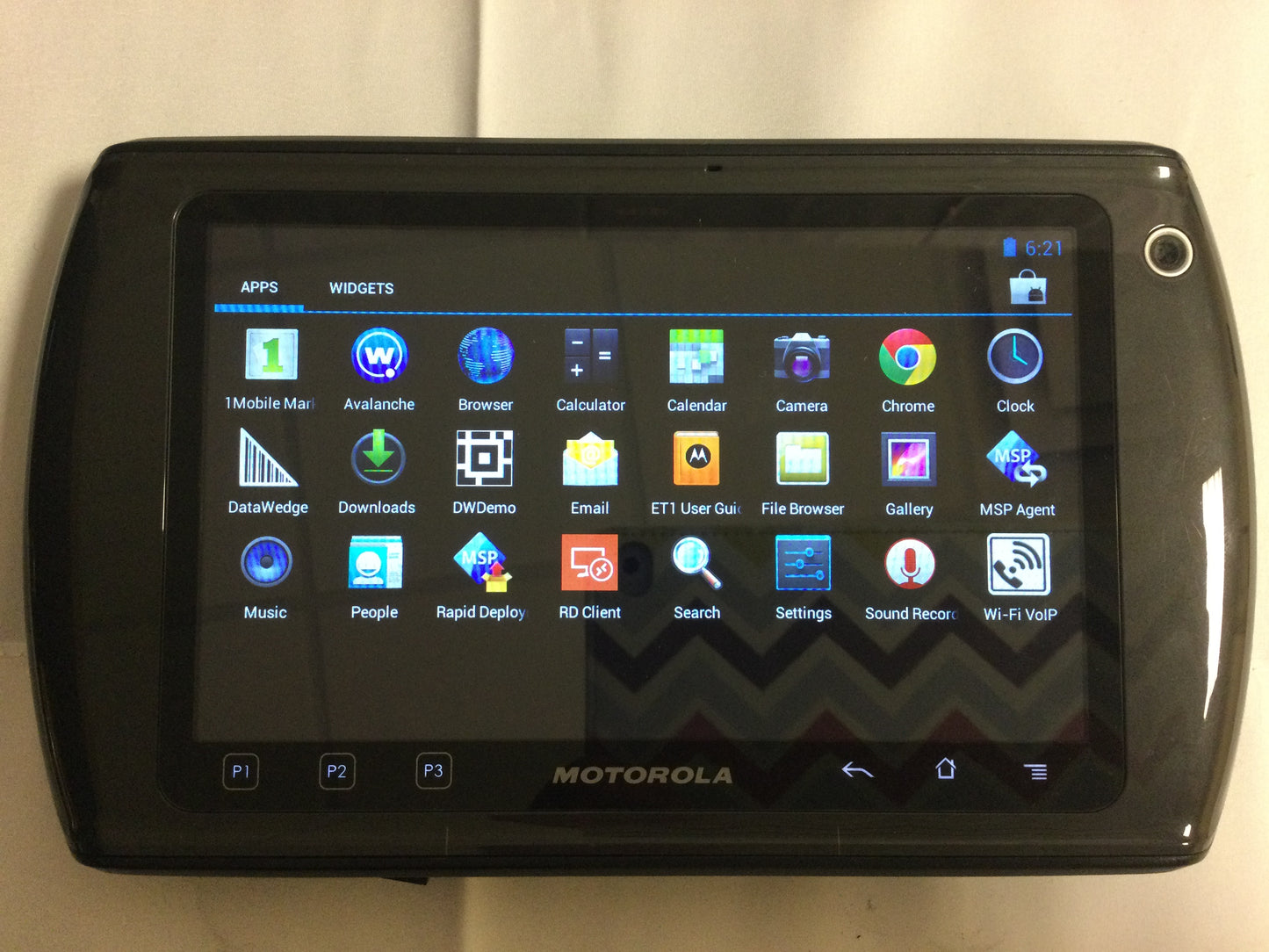 QTY 2 Motorola ET1 Enterprise Tablet - ET1N0-7G2V1UWW (Refurbished)