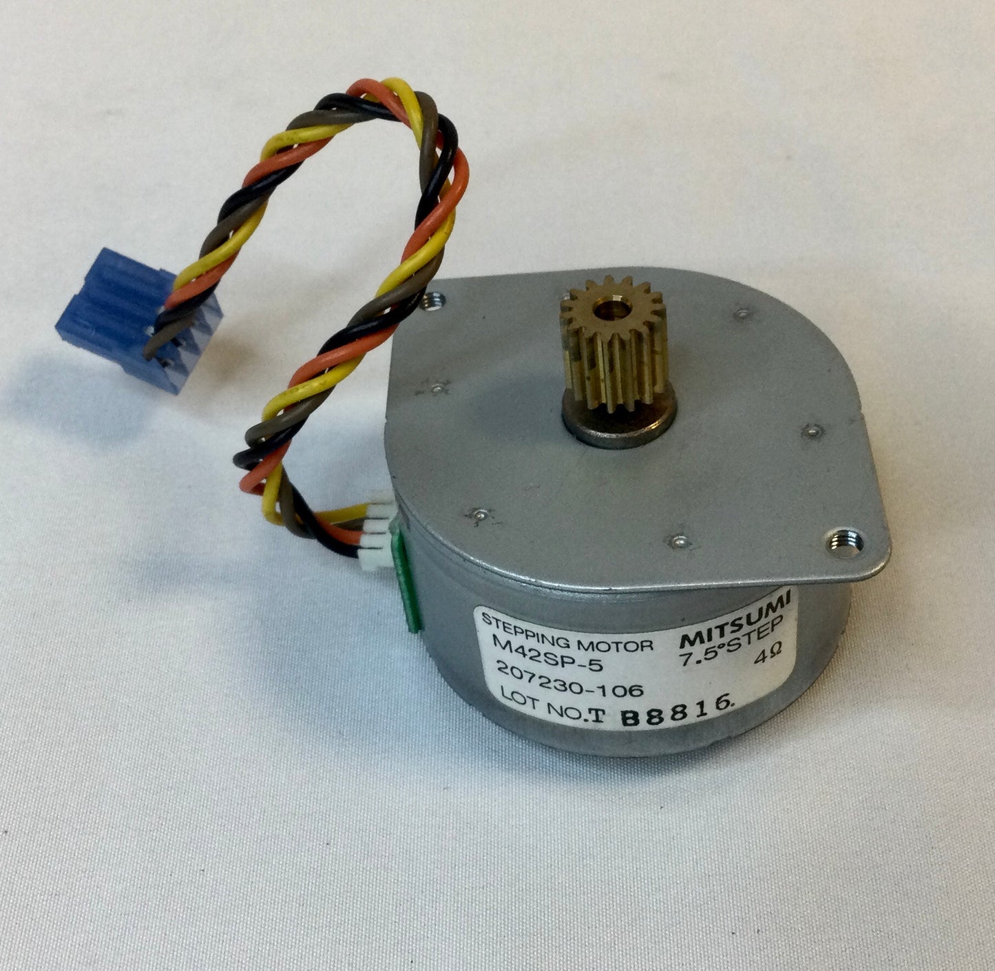 ZEBRA TLP2824 -PN# G105910-051 MOTOR, ASSY.