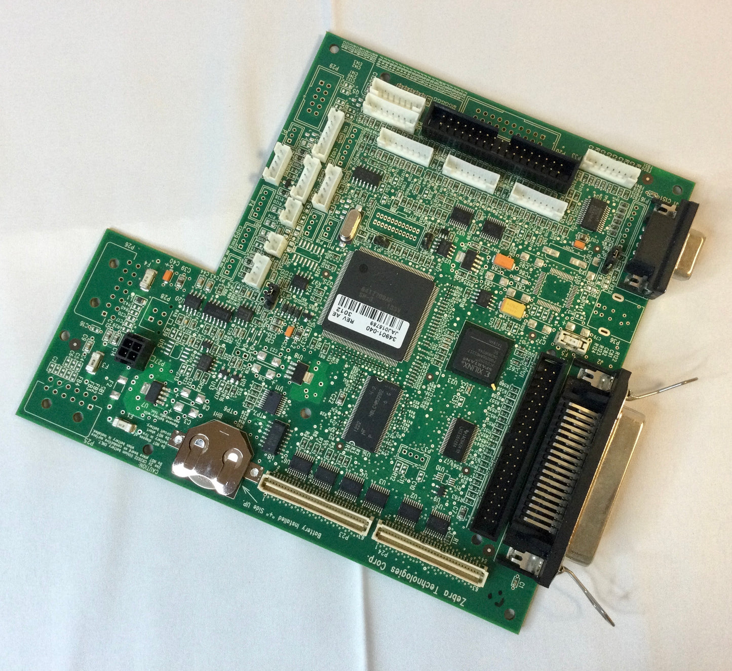 Zebra Logic Board 110PAX4 - PN# 34901-040M (MLB) 4MB RH and LH