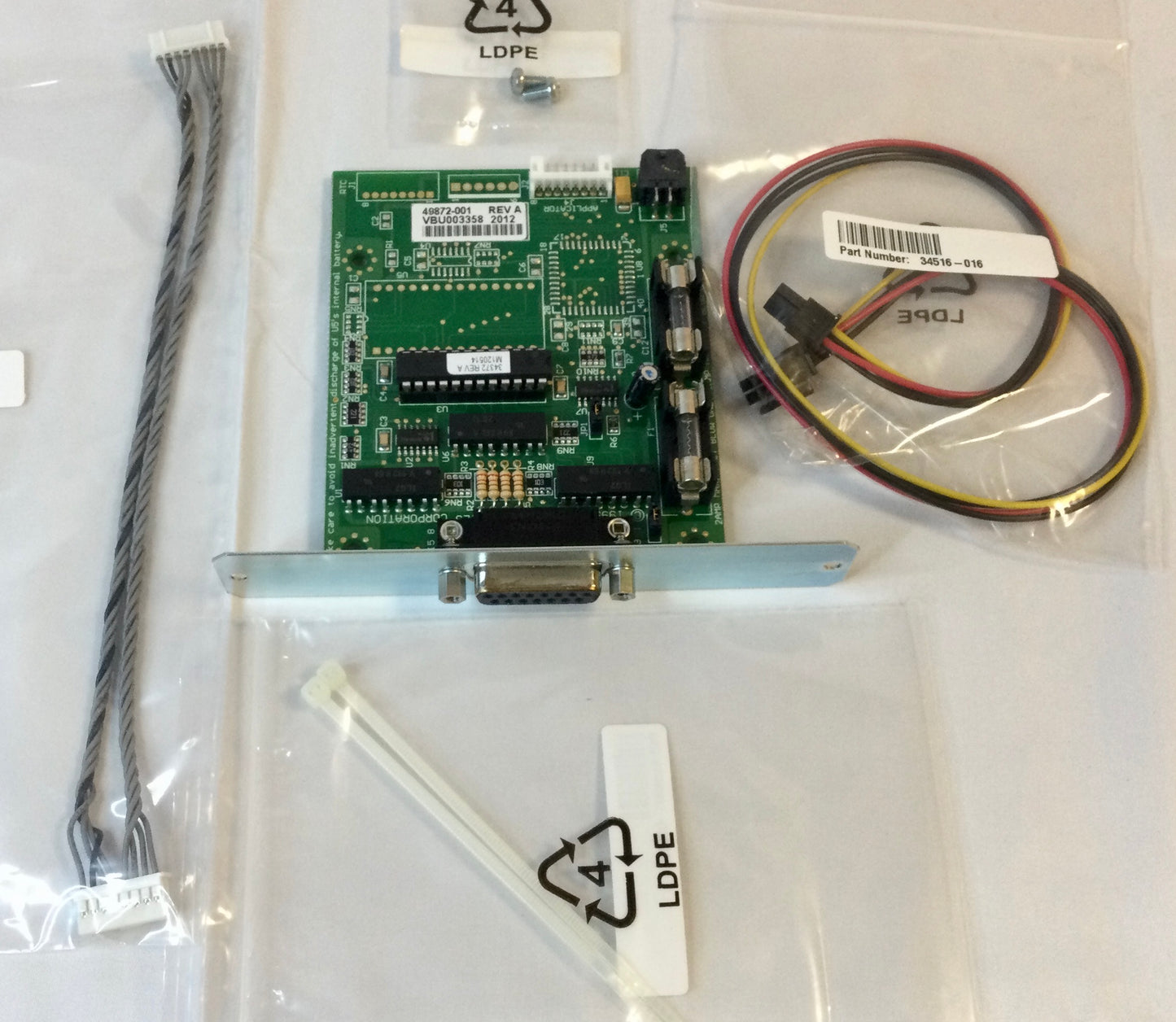 Zebra XI4 - Series PN # P1007561 ) 5V Applicator Interface Kit