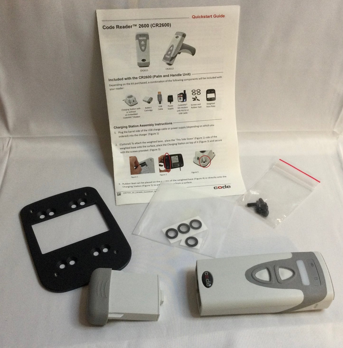 Code Reader CR2600 Handheld Barcode scanner.