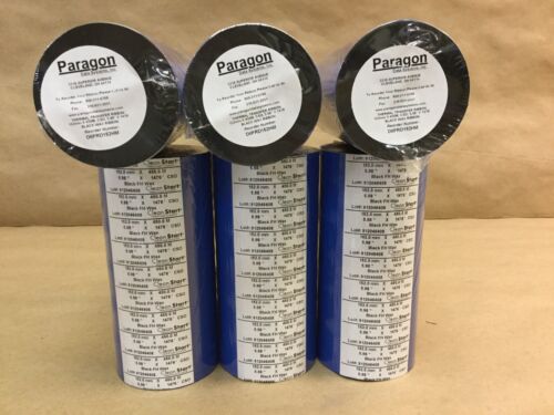 Thermal Transfer Qty 6 Of Paragon Wax Ribbon 152mm X 450m PN# DIIFRD152HM