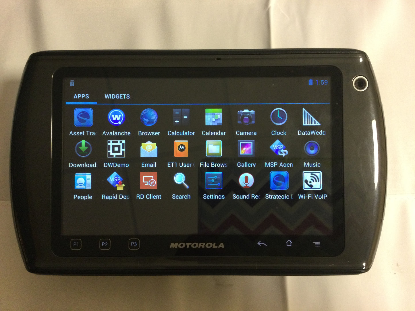 QTY 2 Motorola ET1 Enterprise Tablet - ET1N0-7G2V1UWW (Refurbished)