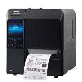 SATO CL4NX Plus 203dpi 4.1" Thermal Transfer Printer, LAN/USB/SER, with Rotary Cutter &amp; RTC (No Bluetooth)