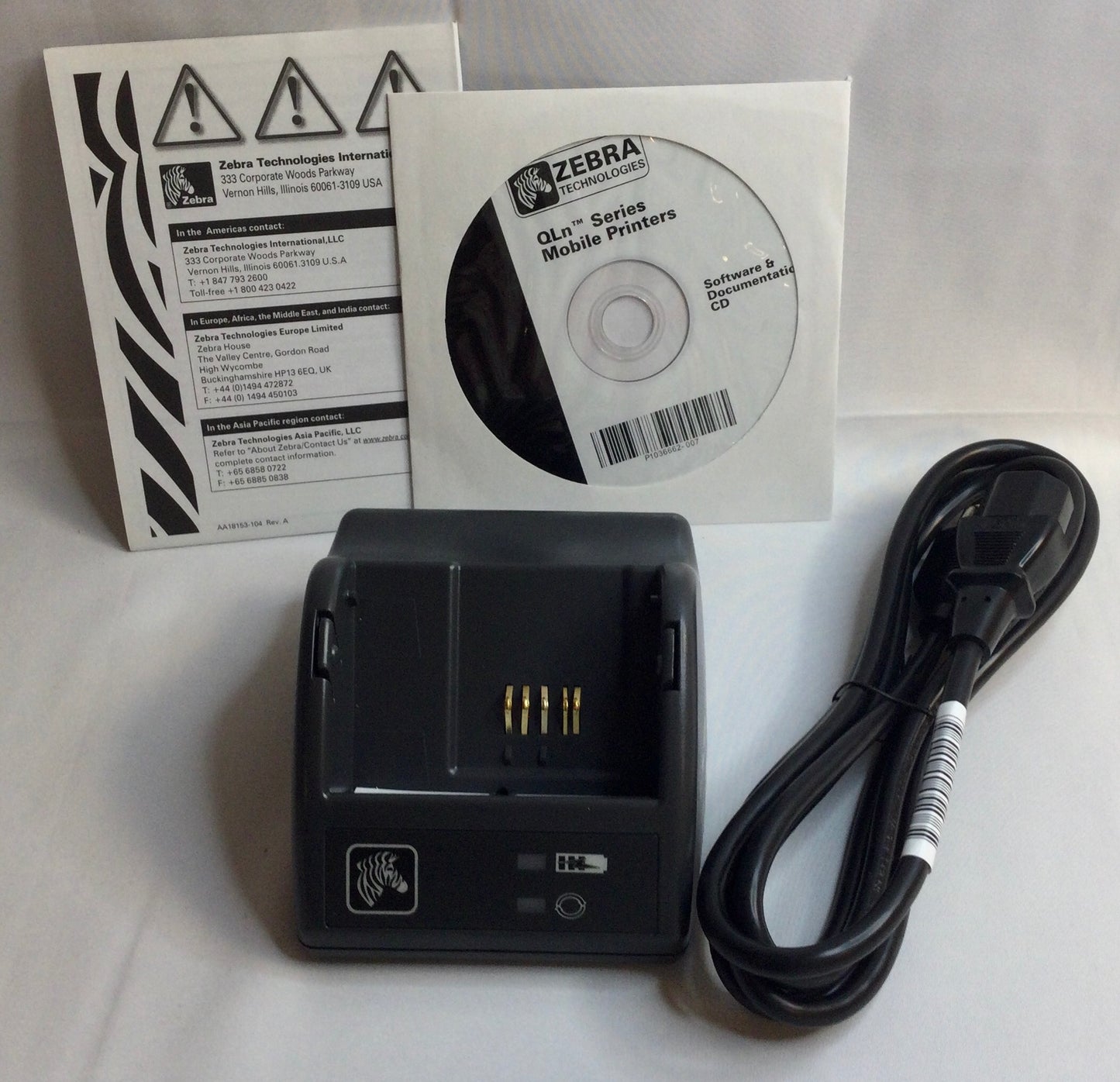 Zebra Battery Charger Mobile Printers PN# P1031365-063