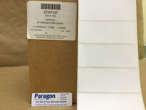 General Data Company - Direct Thermal Labels 4.00 X 1.50 -PN# ZZ167127